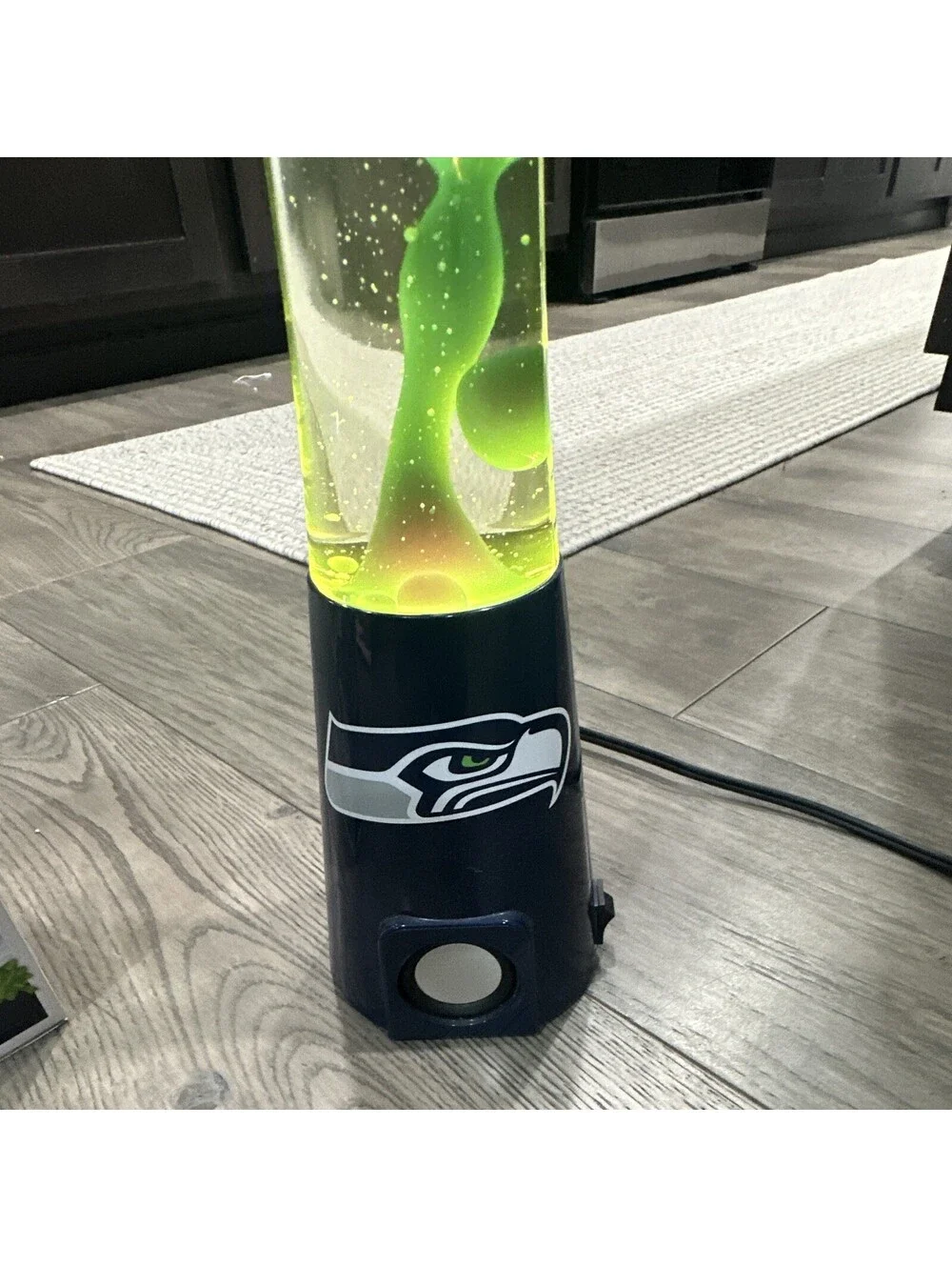 Sporticulture Seattle Seahawks Magma Lamp with Bluetooth Speaker and Funko Pop